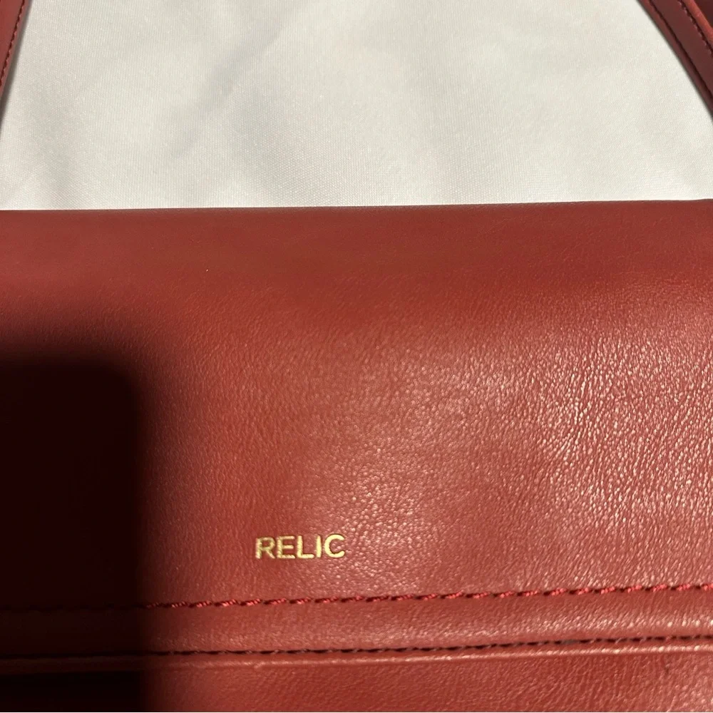 Relic by Fossil Crossbody Bag in Warm Red - Picture 2 of 16
